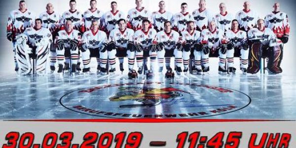 Eishockeyteam der Feuerwehr Köln lädt zum „letzten Heimspiel der Saison 2018/19“﻿